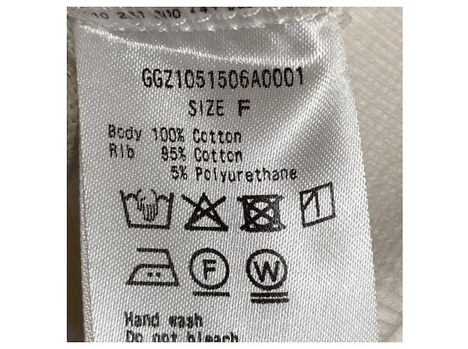 Autre Marque Pullover de Fleece Francês com Meio Zip GALLARDAGALANTE Branco - vista 6