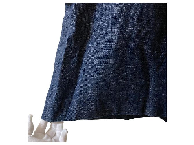 Autre Marque Camicetta in tweed Gimac 45R Blu - vista 4