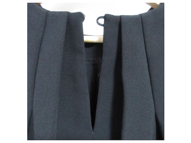 Autre Marque Top ENFOLD Double Cloth Peplum Back Volume Negro - vista 4