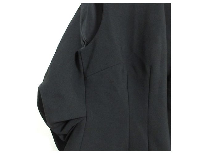 Autre Marque Top ENFOLD Double Cloth Peplum Back Volume Negro - vista 6