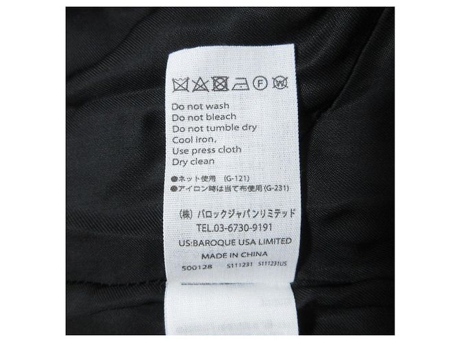 Autre Marque Top ENFOLD Double Cloth Peplum Back Volume Negro - vista 9