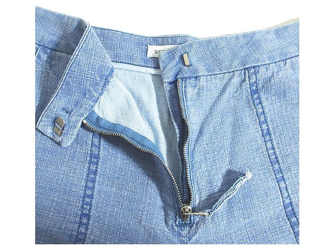 Chloé Pantalones cortos de denim See By Chloe Azul - vista 4