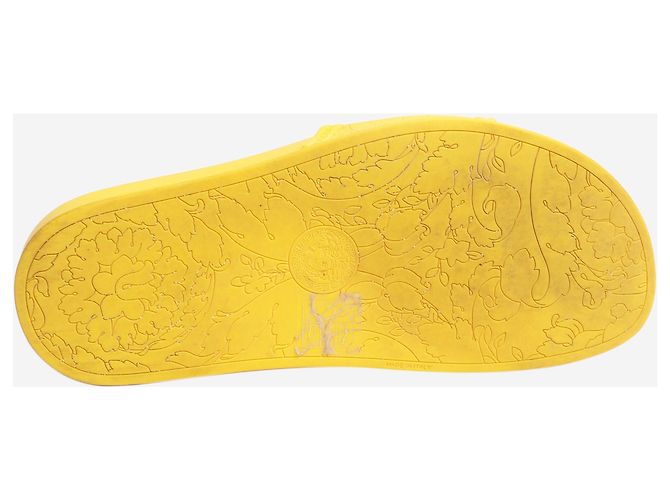 Versace Ciabatte da piscina Medusa gialle - taglia EU 38 - vista 6