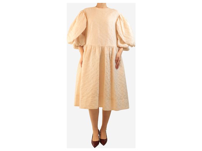 Simone Rocha Oversized-Kleid in Powder Pink - Größe UK 10 - Ansicht 2