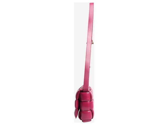 Bottega Veneta Bolsa Cassette acolchoada Cinnabar Roxo - vista 4