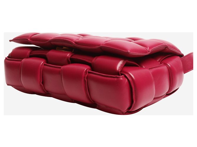 Bottega Veneta Bolsa Cassette acolchoada Cinnabar Roxo - vista 5