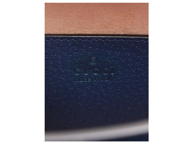 Gucci Borsa a tracolla Diana in bambù blu - vista 10