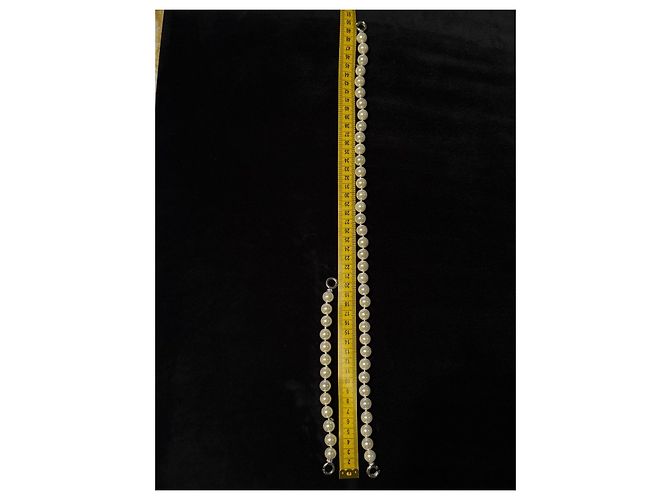 Autre Marque Swan Pearls Set Collana e Bracciale di Perle Bianco - vista 3