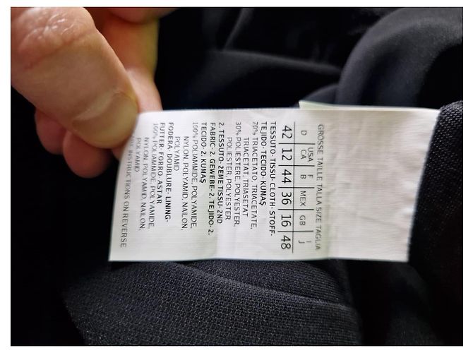 Vestido Marella Negro Drapeado con Mangas de Encaje - vista 6