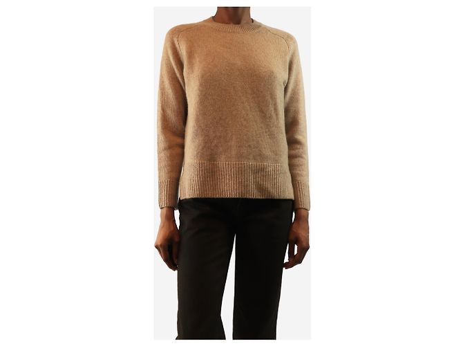 Autre Marque Col rond beige - taille XS - vue 3