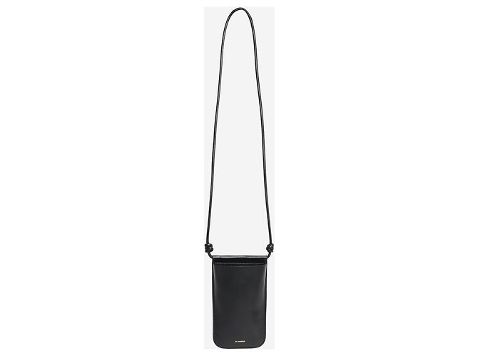Jil Sander Custodia per telefono a tracolla Giro nera - vista 2