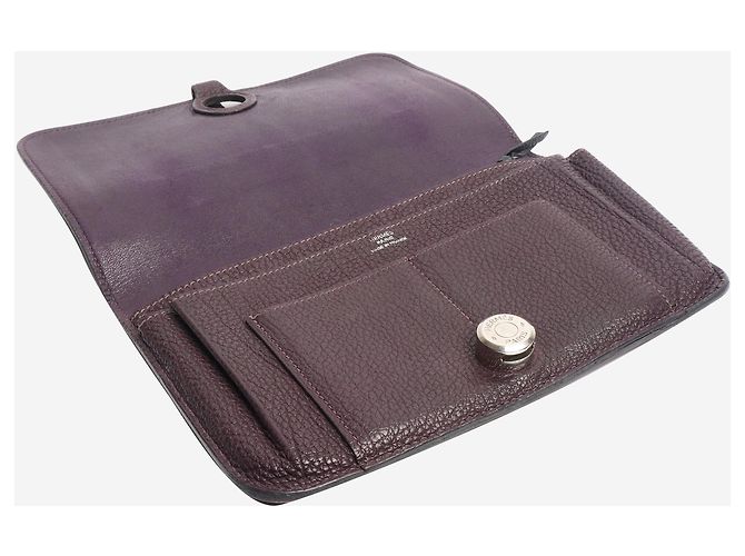 Hermès Cartera Dogon Duo morada 2006 Púrpura - vista 4