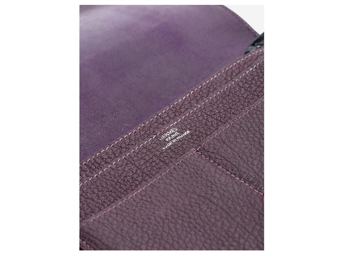 Hermès Cartera Dogon Duo morada 2006 Púrpura - vista 5