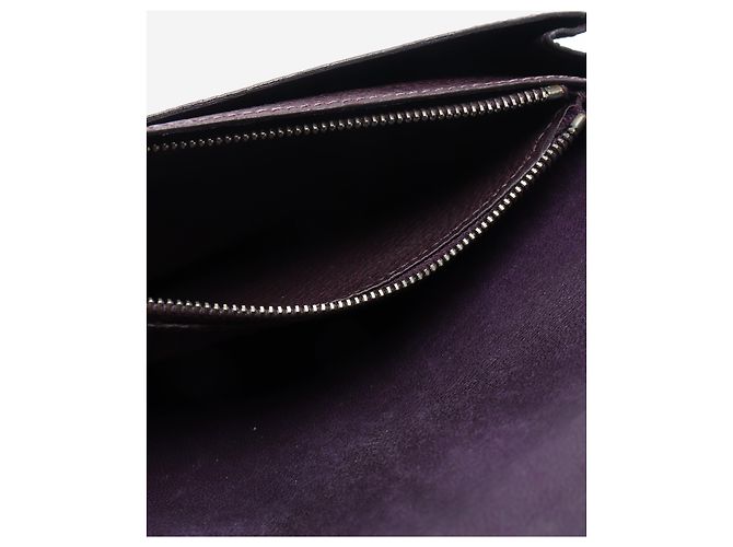 Hermès Cartera Dogon Duo morada 2006 Púrpura - vista 6