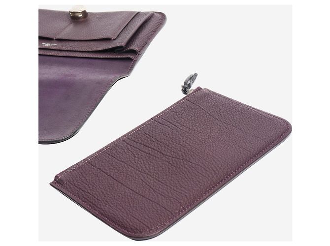 Hermès Cartera Dogon Duo morada 2006 Púrpura - vista 8