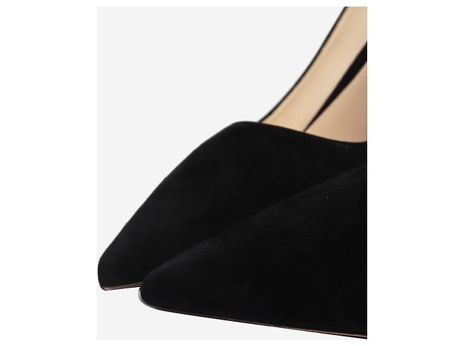 Prada Décolleté in scamosciato nero - taglia EU 38 - vista 4
