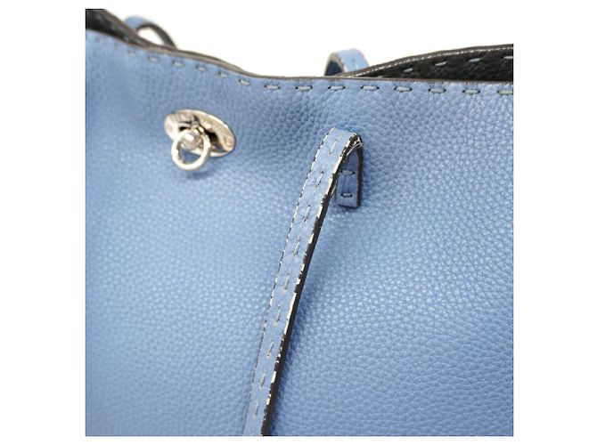 Borsa Tote in pelle Fendi Selleria - vista 8