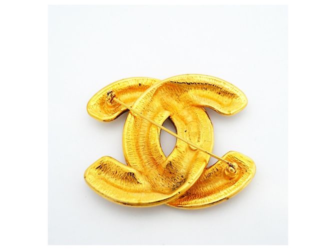 Timeless Spilla Matelassé placcata oro Chanel D'oro - vista 5