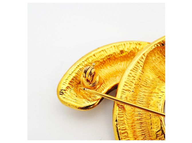 Timeless Spilla Matelassé placcata oro Chanel D'oro - vista 7