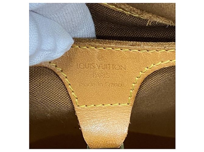 Borsa Louis Vuitton Monogram Ellipse MM Marrone - vista 5
