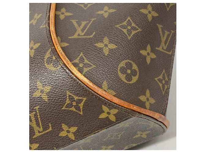 Borsa Louis Vuitton Monogram Ellipse MM Marrone - vista 8
