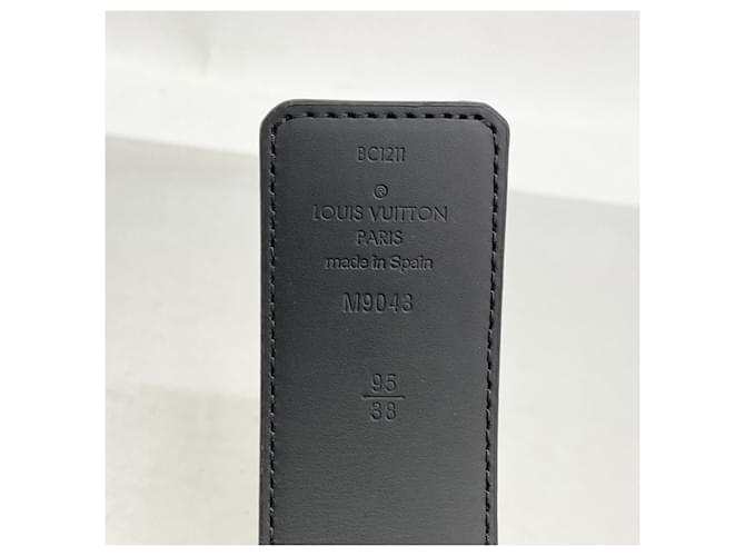 Cinto Louis Vuitton Monogram Eclipse Preto - vista 2