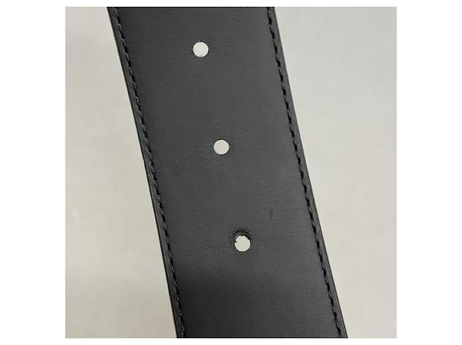 Cinto Louis Vuitton Monogram Eclipse Preto - vista 5