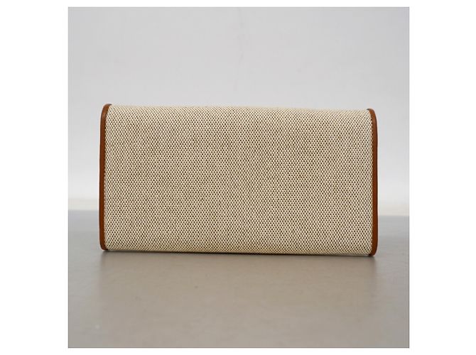 Portafoglio Long Capucines Louis Vuitton Beige - vista 11