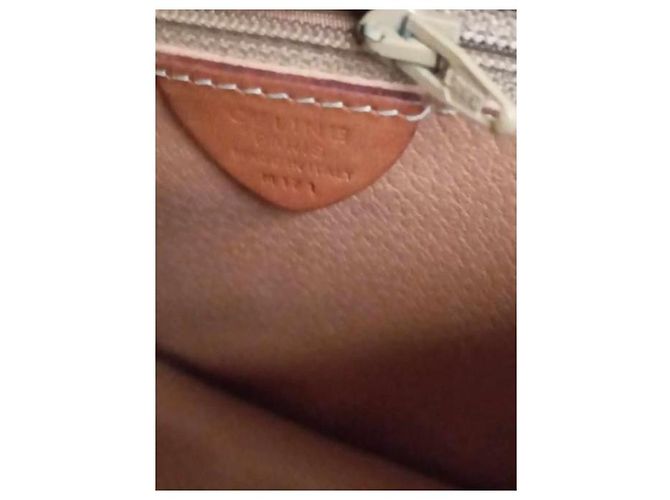Céline Borsa a tracolla Celine in pelle marrone - vista 10