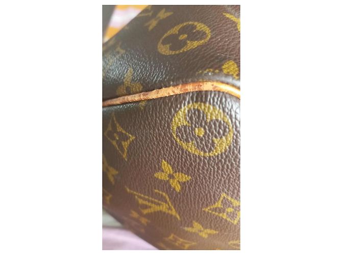 Speedy 35 Monogram Louis Vuitton Tasche Braun Monogramm - Ansicht 11