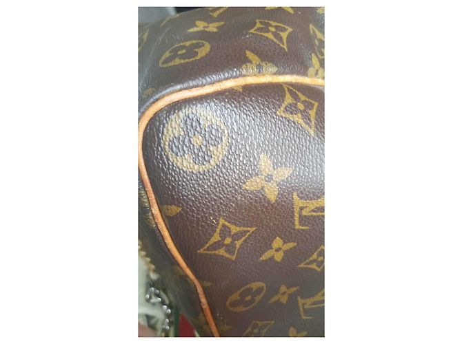 Speedy 35 Monogram Louis Vuitton Tasche Braun Monogramm - Ansicht 12