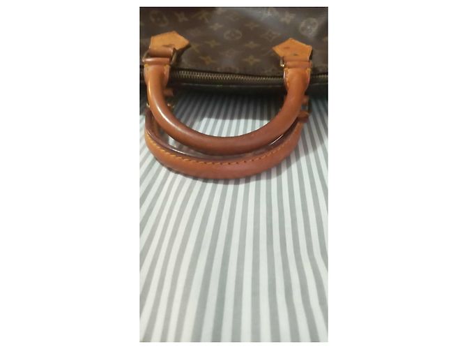 Speedy 35 Monogram Louis Vuitton Tasche Braun Monogramm - Ansicht 14