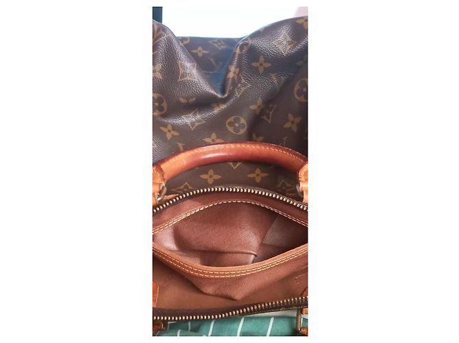 Speedy 35 Monogram Louis Vuitton Tasche Braun Monogramm - Ansicht 17