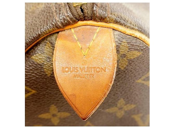Speedy 35 Monogram Louis Vuitton Tasche Braun Monogramm - Ansicht 9
