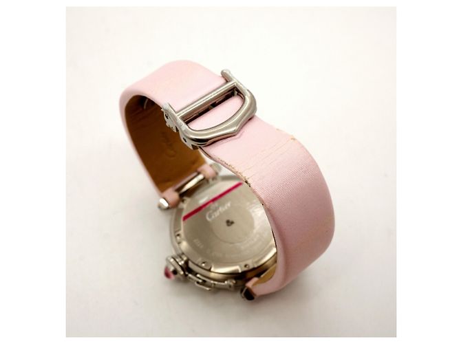 Reloj Cartier Pasha 2003 Edición Limitada Esfera Rosa - vista 8