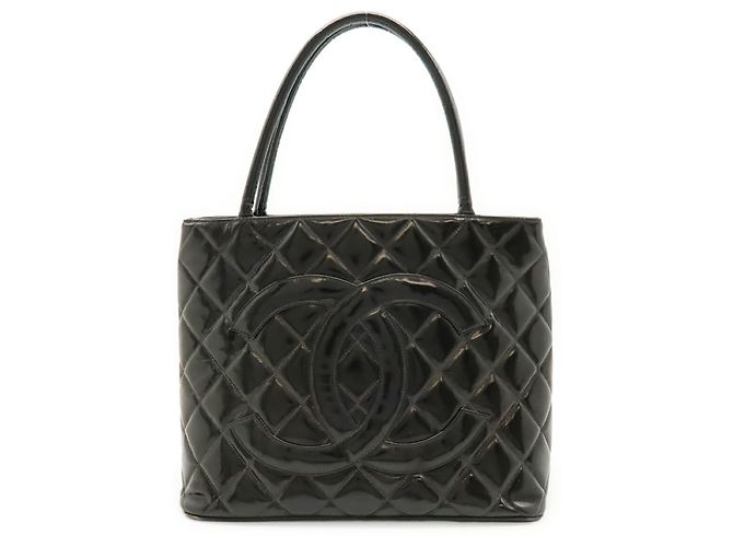 Borsa Tote Chanel Matelassé Coco Mark Reissue Nero - vista 2