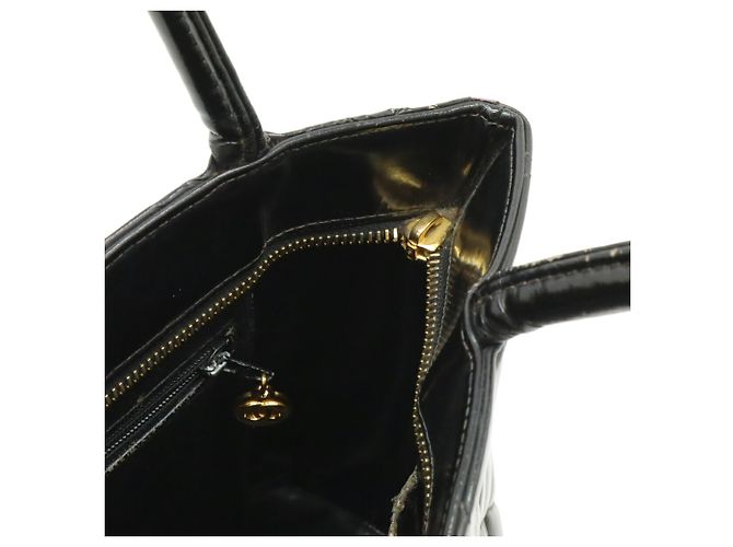 Borsa Tote Chanel Matelassé Coco Mark Reissue Nero - vista 9