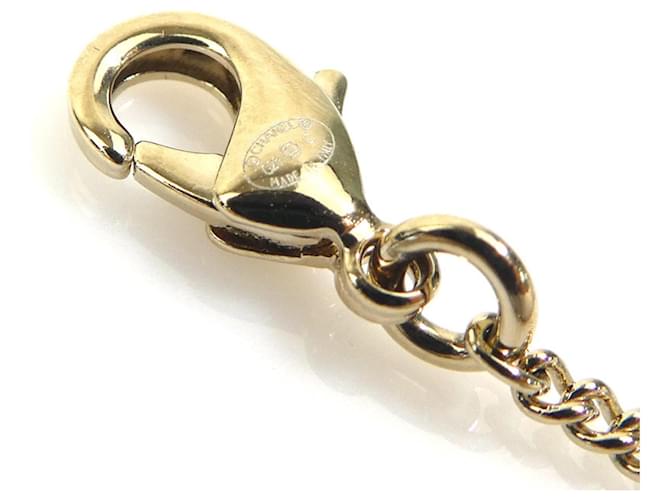 Collana Bambi Chanel Nero D'oro Verde Bianco sporco - vista 8