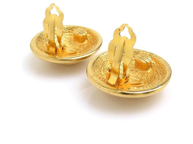 Timeless Chanel Clip-Ohrringe in Gold Golden - Ansicht 4