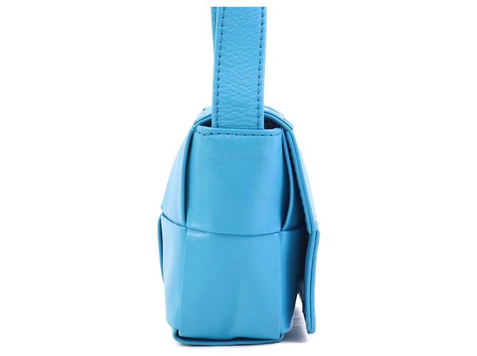 Borsa a tracolla Candy Cassette Bottega Veneta Blu - vista 2