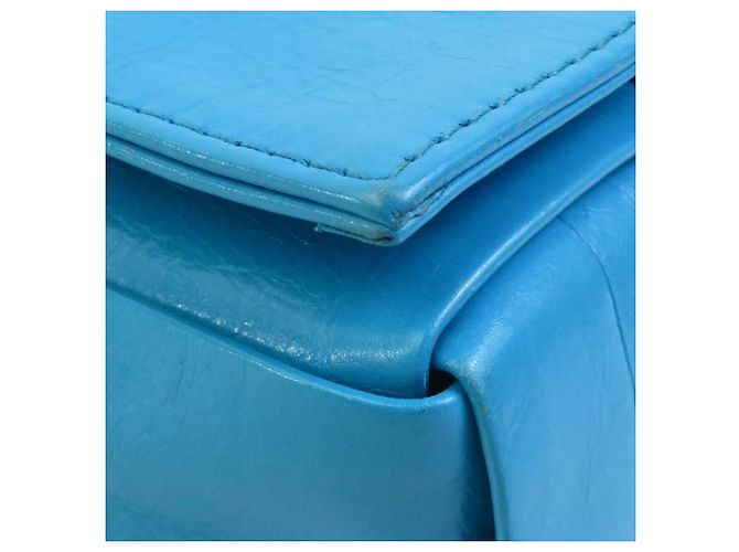 Borsa a tracolla Candy Cassette Bottega Veneta Blu - vista 6