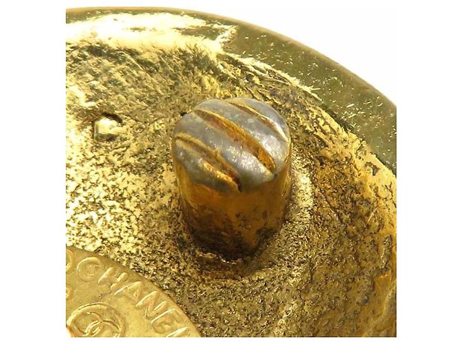 Chanel Clip-Ohrringe Gold und Silber Golden - Ansicht 12