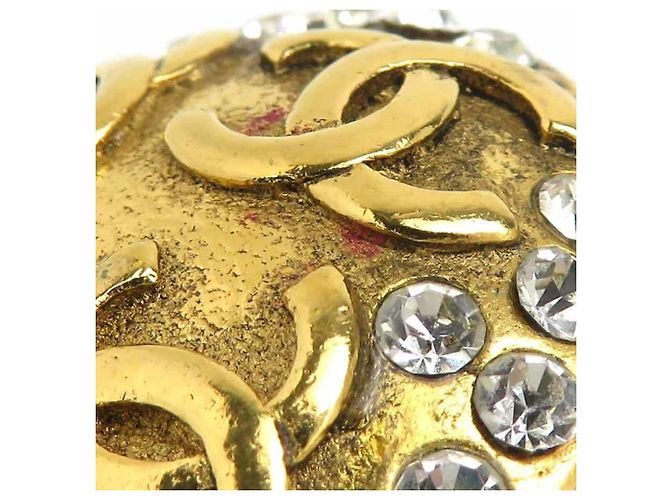 Chanel Clip-Ohrringe Gold und Silber Golden - Ansicht 8