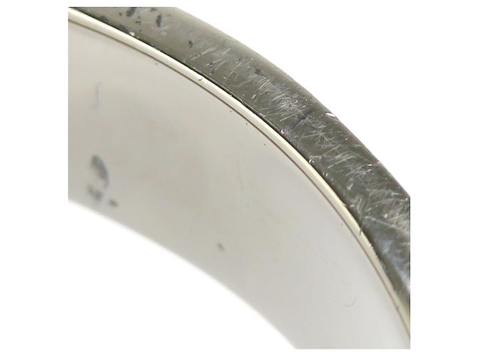 Hermès Hermes HERMES Bracciale Rigido Clic Clack H Argento Bianco sporco - vista 12