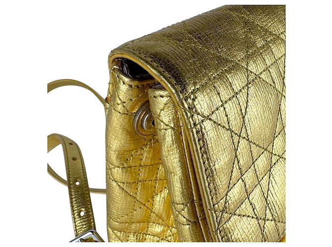Christian Dior Cannage Lederrucksack Golden - Ansicht 6