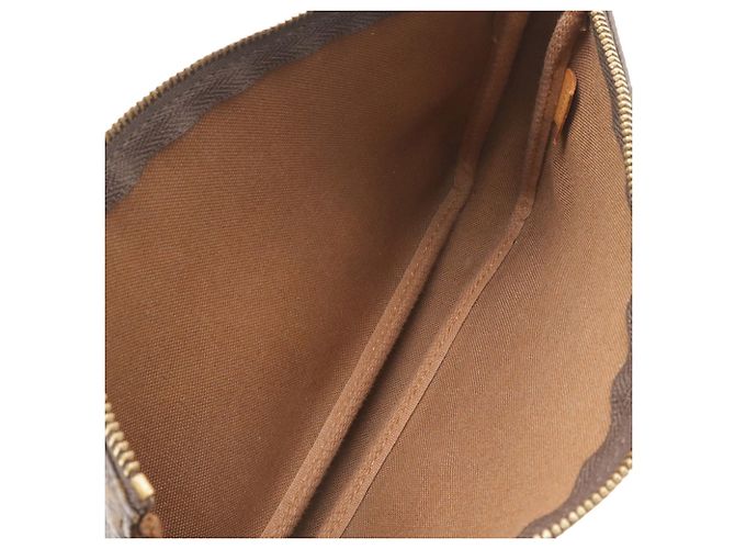 Borsa Louis Vuitton Monogram Pochette Accessoires Marrone - vista 10