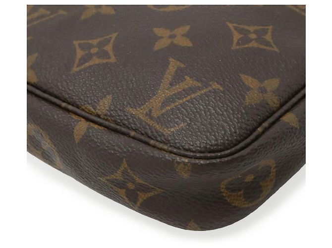 Handtasche Louis Vuitton Monogram Pochette Accessoires Braun - Ansicht 4