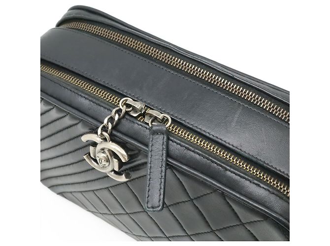 Borsa Chanel Boy Chanel Camera Bag Nero - vista 7