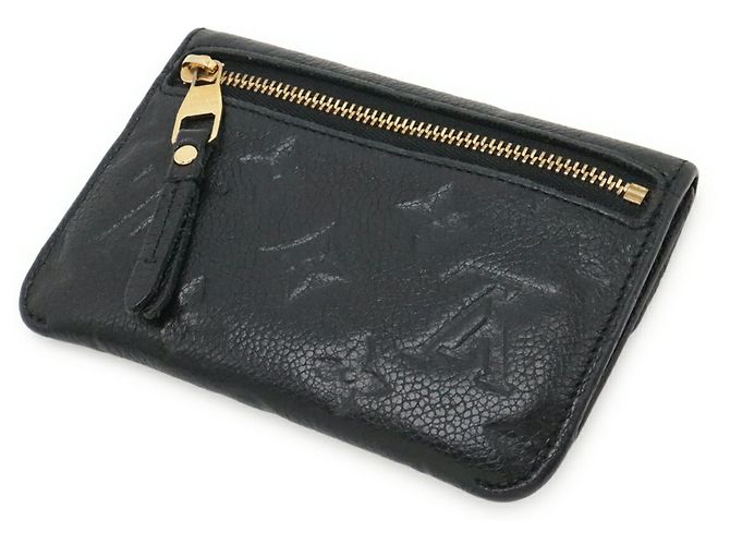 Monedero Monogram Empreinte Louis Vuitton Negro - vista 3