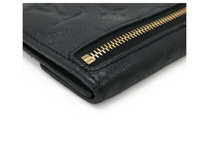 Monedero Monogram Empreinte Louis Vuitton Negro - vista 4